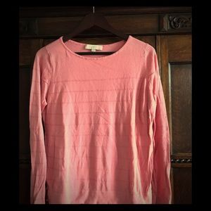 Loft pink sweater